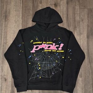 BLACK SPIDER HOODIE